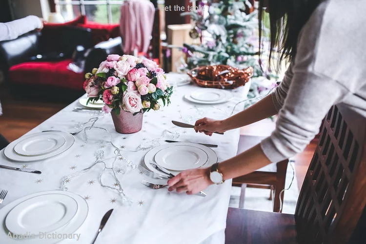 set the table